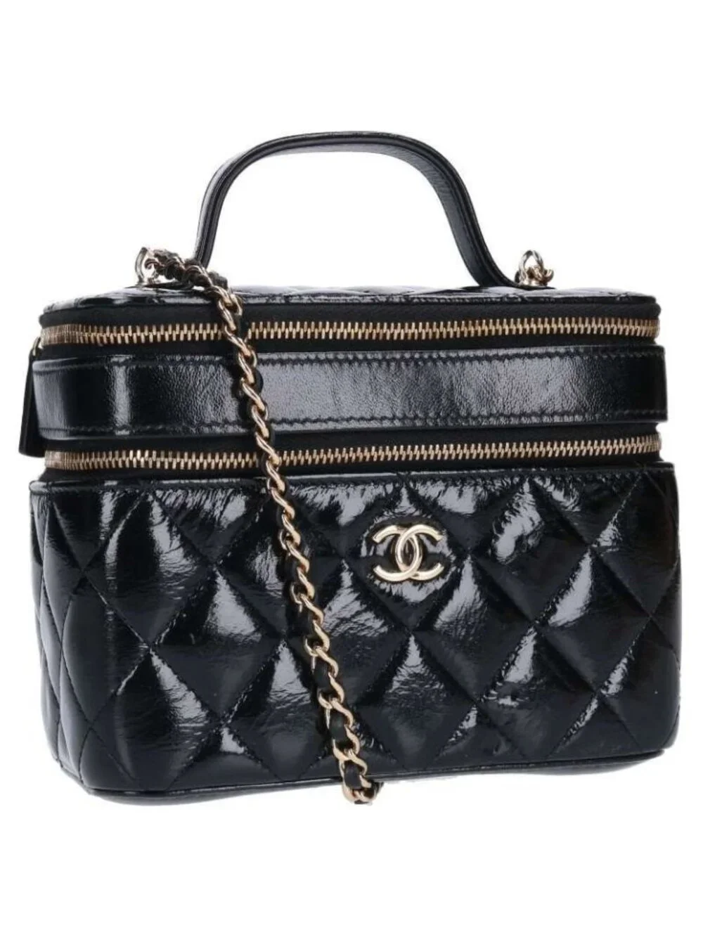 Chanel Quilted Vanity Shoulder Bag